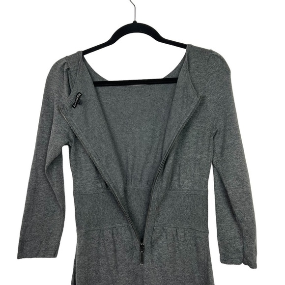 Express Gray Sweater Dress Small - Picture 7 of 11